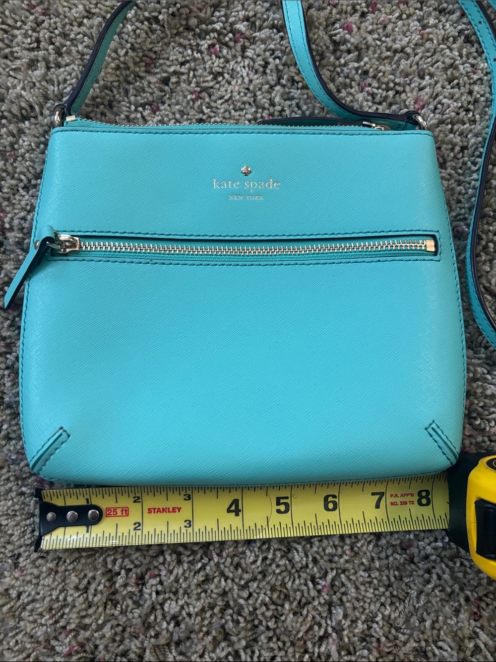 Kate Spade Cedar Street Tiffany Aqua Crossbody Bag - Picture 3 of 8